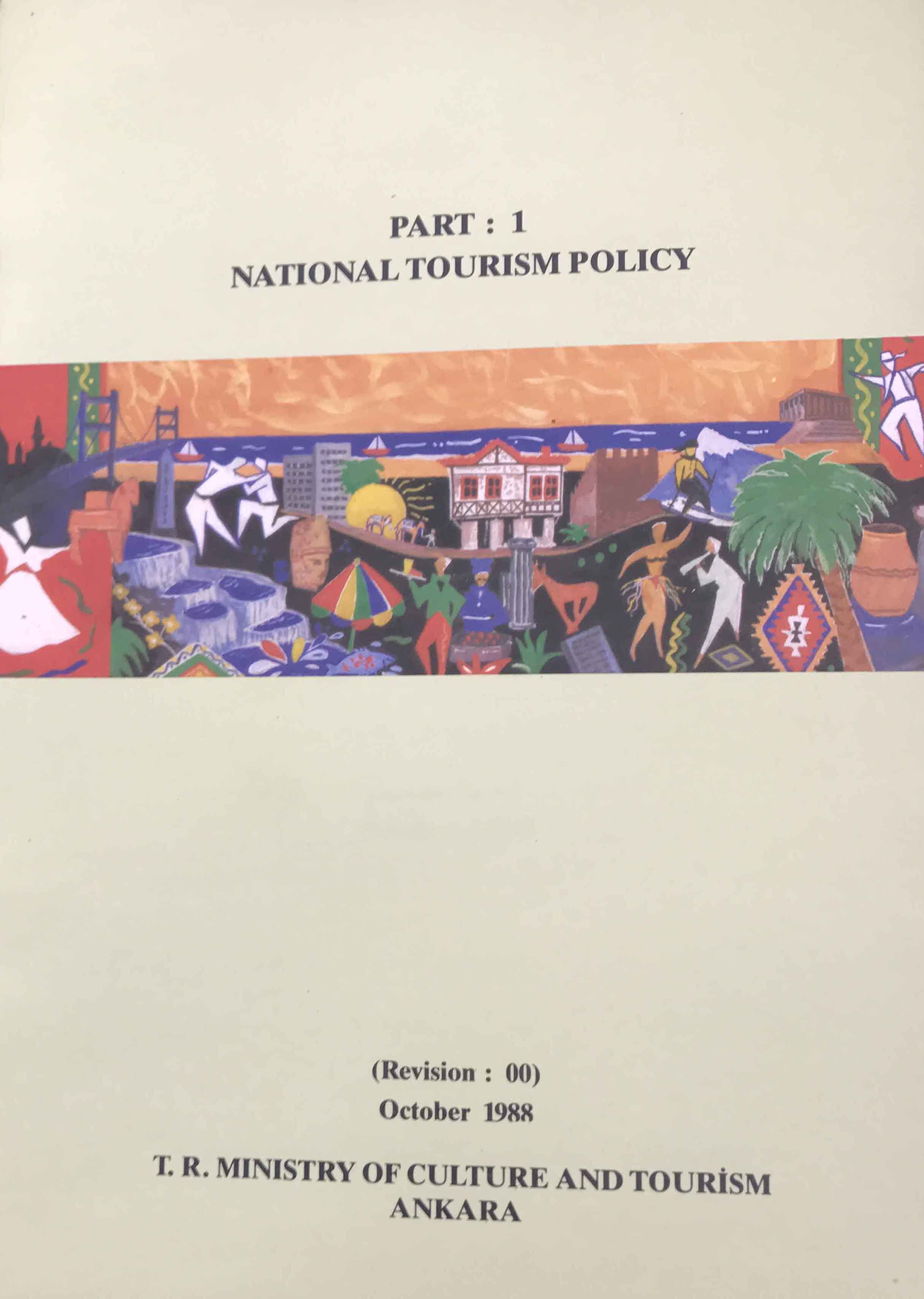 National Tourism Policy Kitap Kapağı
